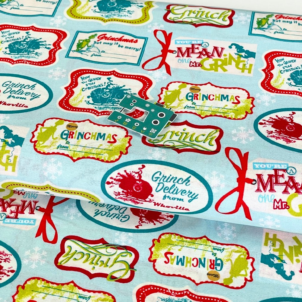 Dr Seuss The Grinch - Christmas Tags