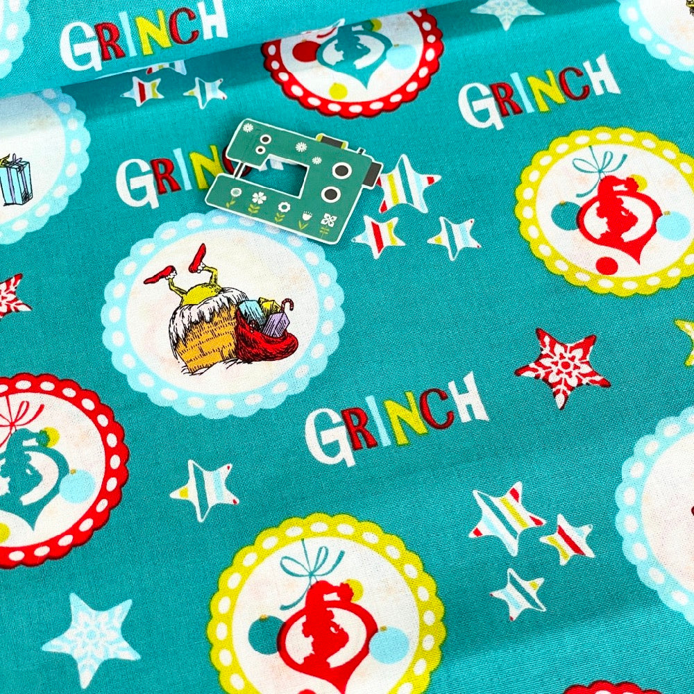 Remnant of Dr Seuss The Grinch - Snowflakes And Stars (88cm)