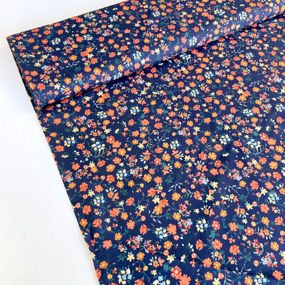 Handmade Bias Binding - Limited Edition - Wild Flower Garden Navy