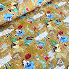 Printed Jersey - Wizard Of Oz Mustard