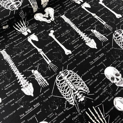 Glow In The Dark Skeletons - Frumble Fabrics