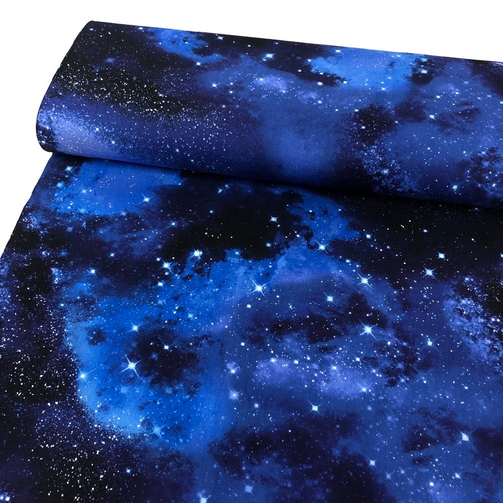 Solar System Stars Galaxy - Frumble Fabrics