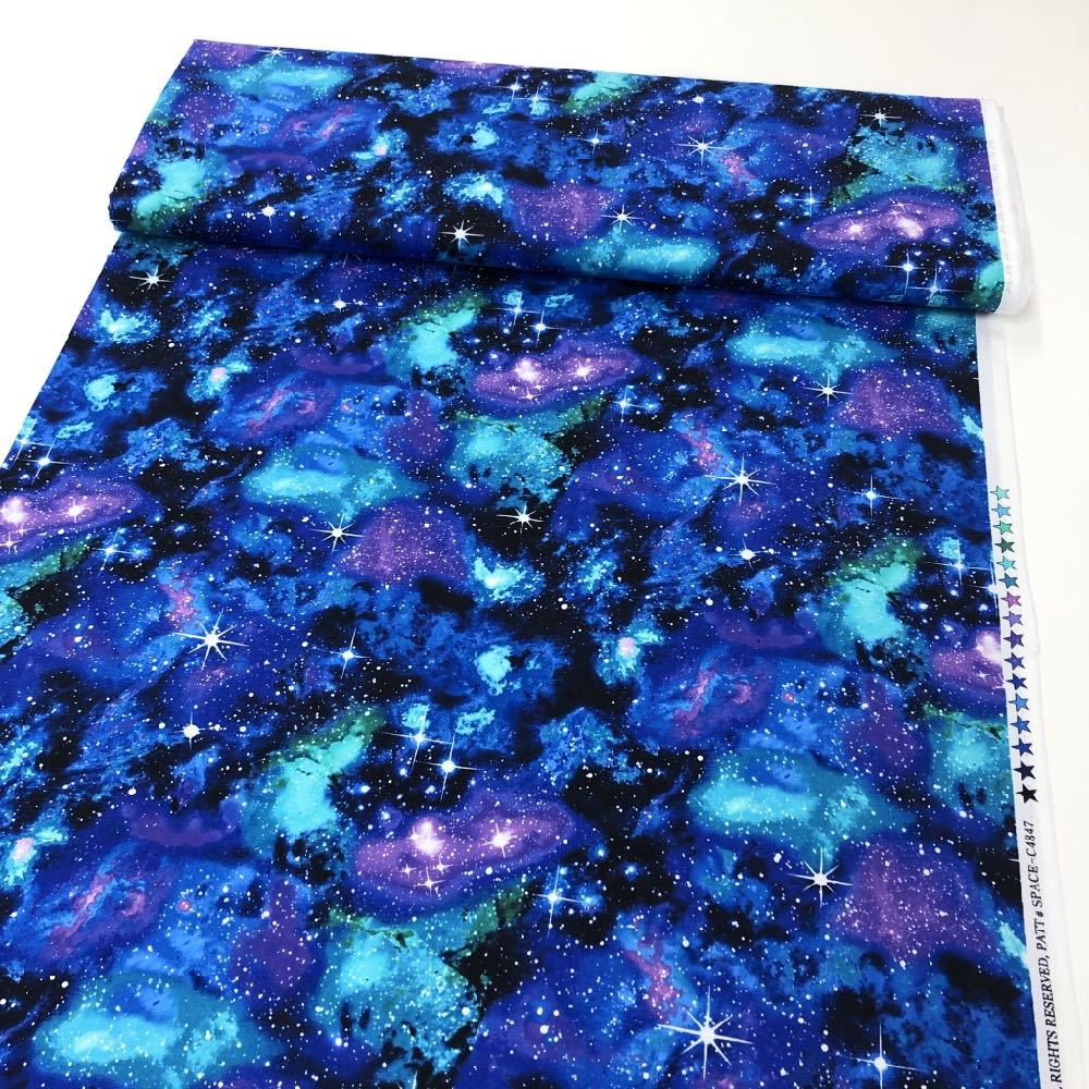 Space Galaxy Stars - Frumble Fabrics