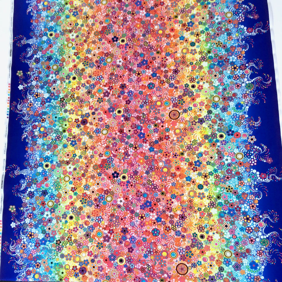 Effervescence Digital Rainbow by Robert Kaufman Fabrics 
