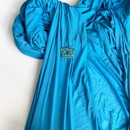 Light Power Mesh Net Turquoise 4 way stretch PER METRE