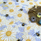 Michael Miller - Queen Bee by Diane Kappa - Feed The Bees Yellow