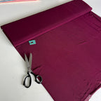 Light Power Mesh Net - Deadstock Designer Fabric p/1/2m-  Burgundy
