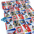 Quilting Cotton - DC Heroes & Heroines - Original Heroines Red (Per Metre)