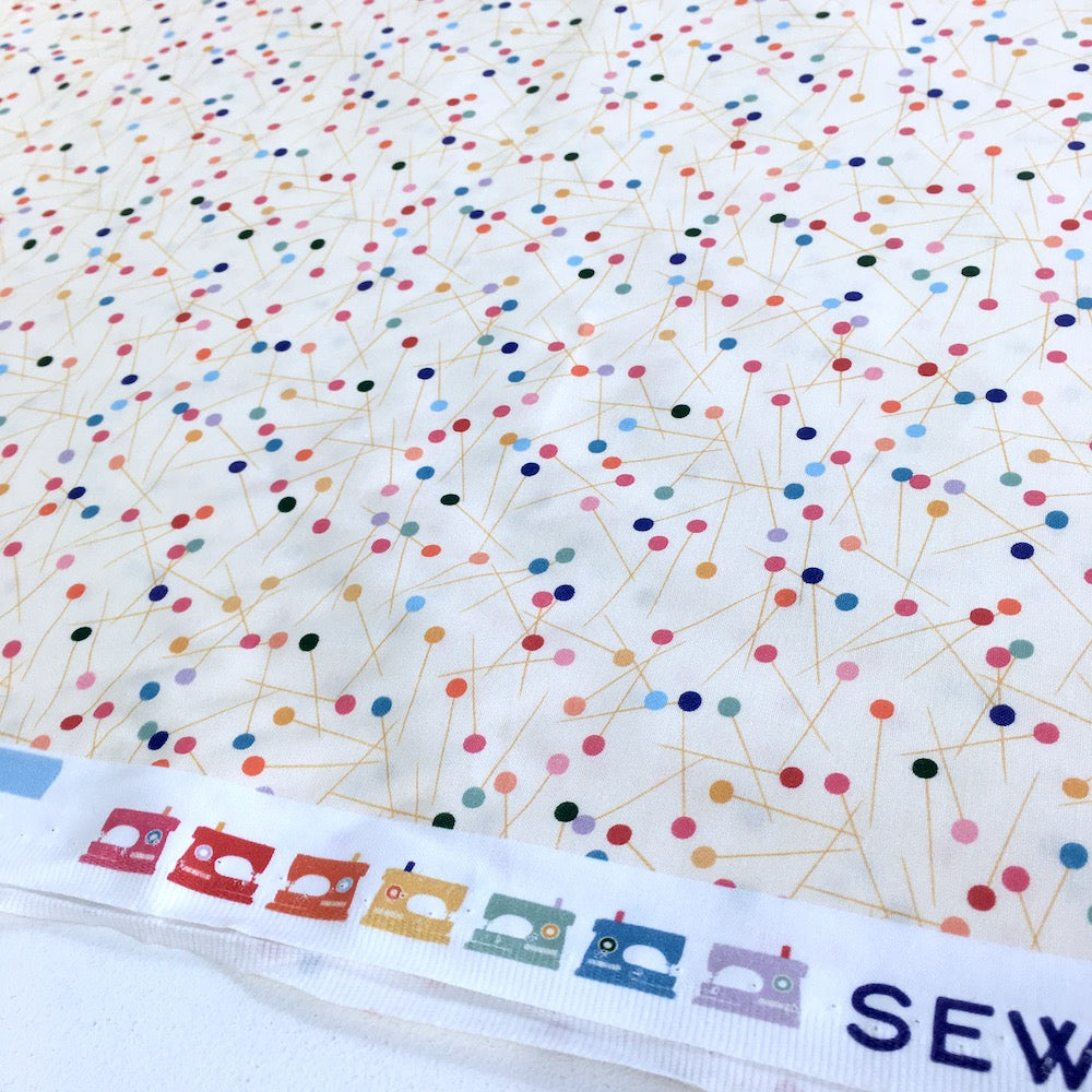 Paintbrush Studio - Sewing Mood - Pins Multi Bright