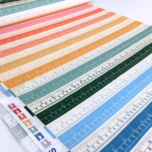 Paintbrush Studio - Sewing Mood - Rulers Bright