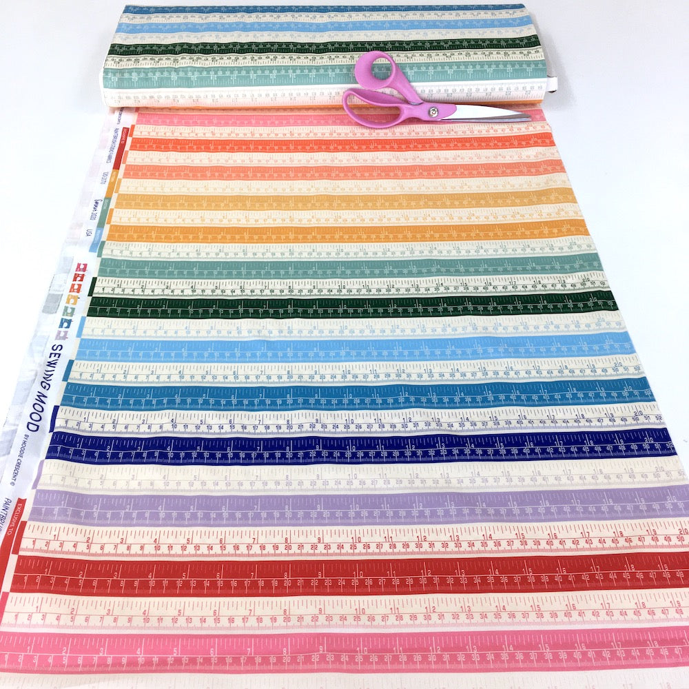 Paintbrush Studio - Sewing Mood - Rulers Bright