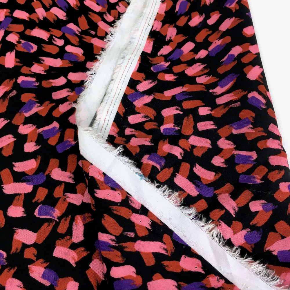Remnant of Grand Finale - Viscose Fabric - Pink (194cm)