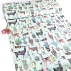 Michael Miller - Lovely Llamas - Mint