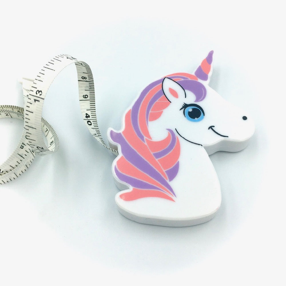 Unicorn Tape Measure - Lilac - Frumble Fabrics