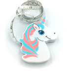 Unicorn Tape Measure - Coral - Frumble Fabrics
