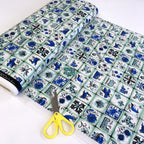 Cotton and Steel - From Porto With Love - Pastry Shop Mint
