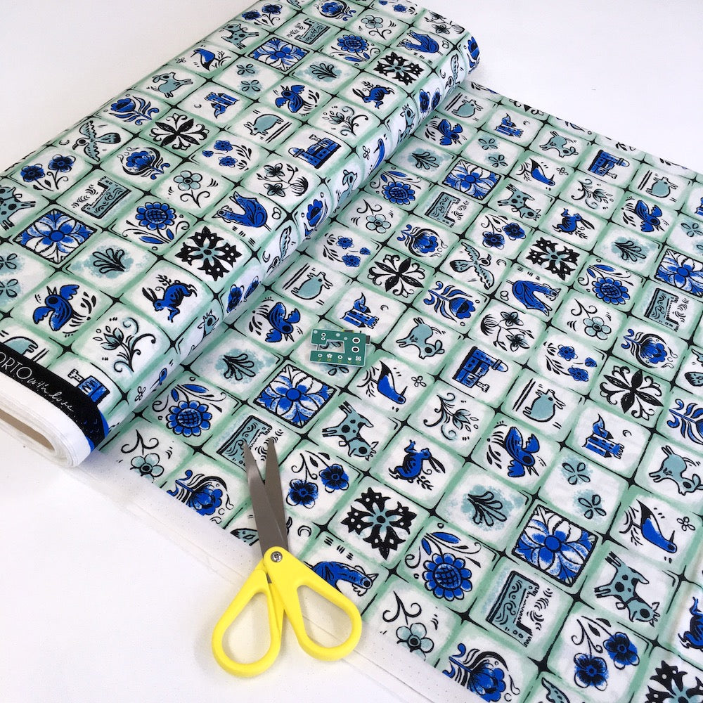 Cotton and Steel - From Porto With Love - Pastry Shop Mint