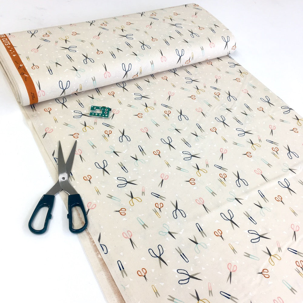 Cotton and Steel - Paper Cuts - Snip Snip Natural