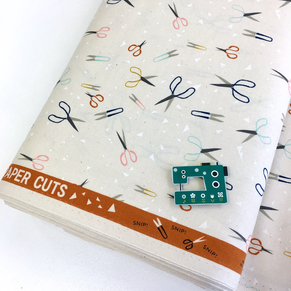 Cotton and Steel - Paper Cuts - Snip Snip Natural