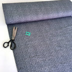 Digital Knit Print - GOTS Organic Soft Sweat - Grey