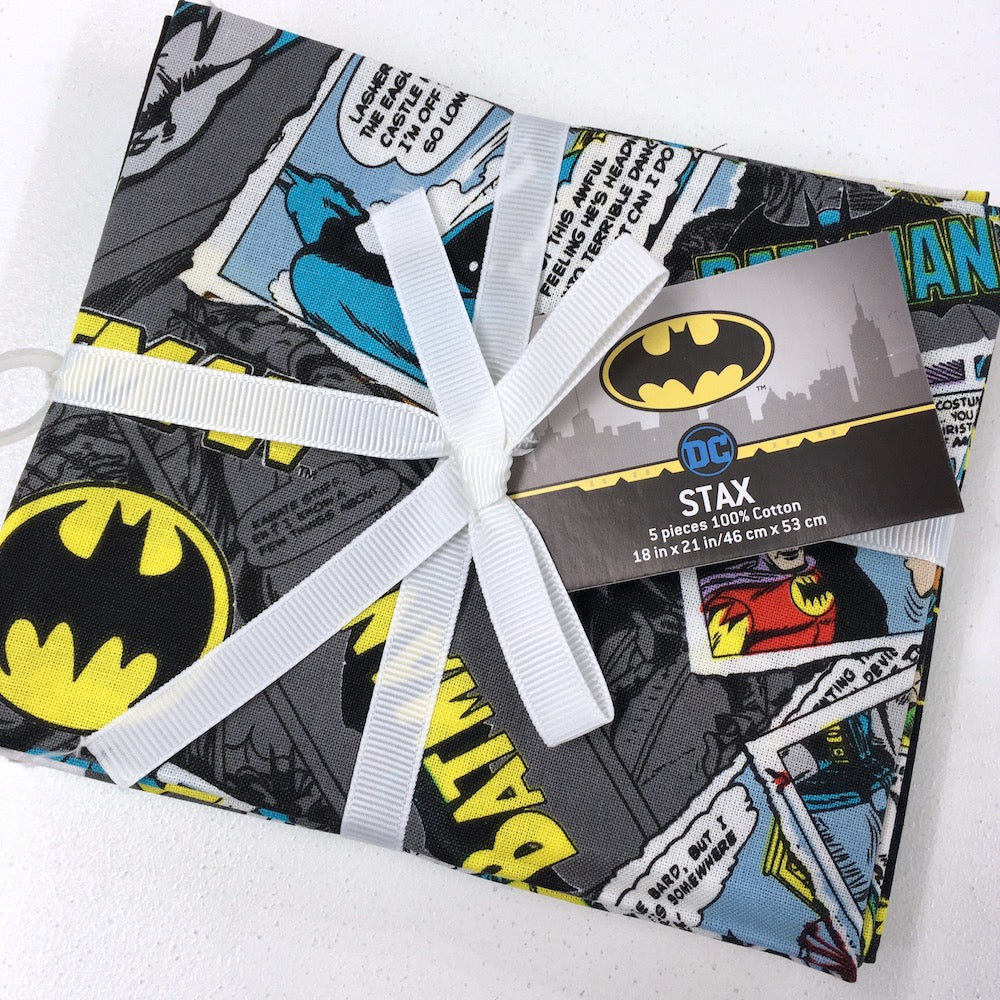 Camelot Fabric - Batman DC Stax - FQ Bundle