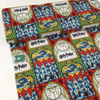 Harry Potter - Stained Glass Broomsticks - Multi (Per Metre)