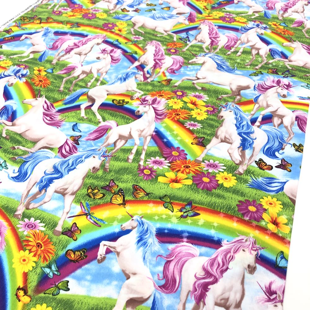 Scenic Rainbows & Unicorns - Frumble Fabrics