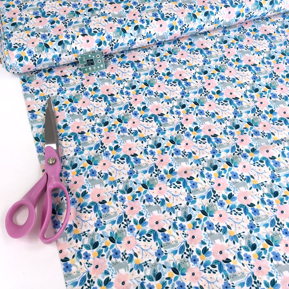 Dear Stella - Summer Lovin - Kitty Floral Multi