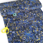 Timeless Treasures - Love You To The Moon And Back - Stars Text Yellow