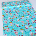 Hula Cats Aqua - Frumble Fabrics