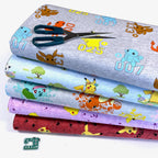 Robert Kaufman - Sunny Days Pokemon - Pikachu and Rainbows Blue