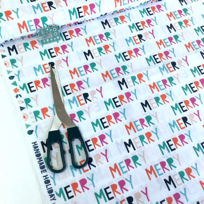 Paintbrush Studio - Handmade Holiday - Merry 8 Inch Multi