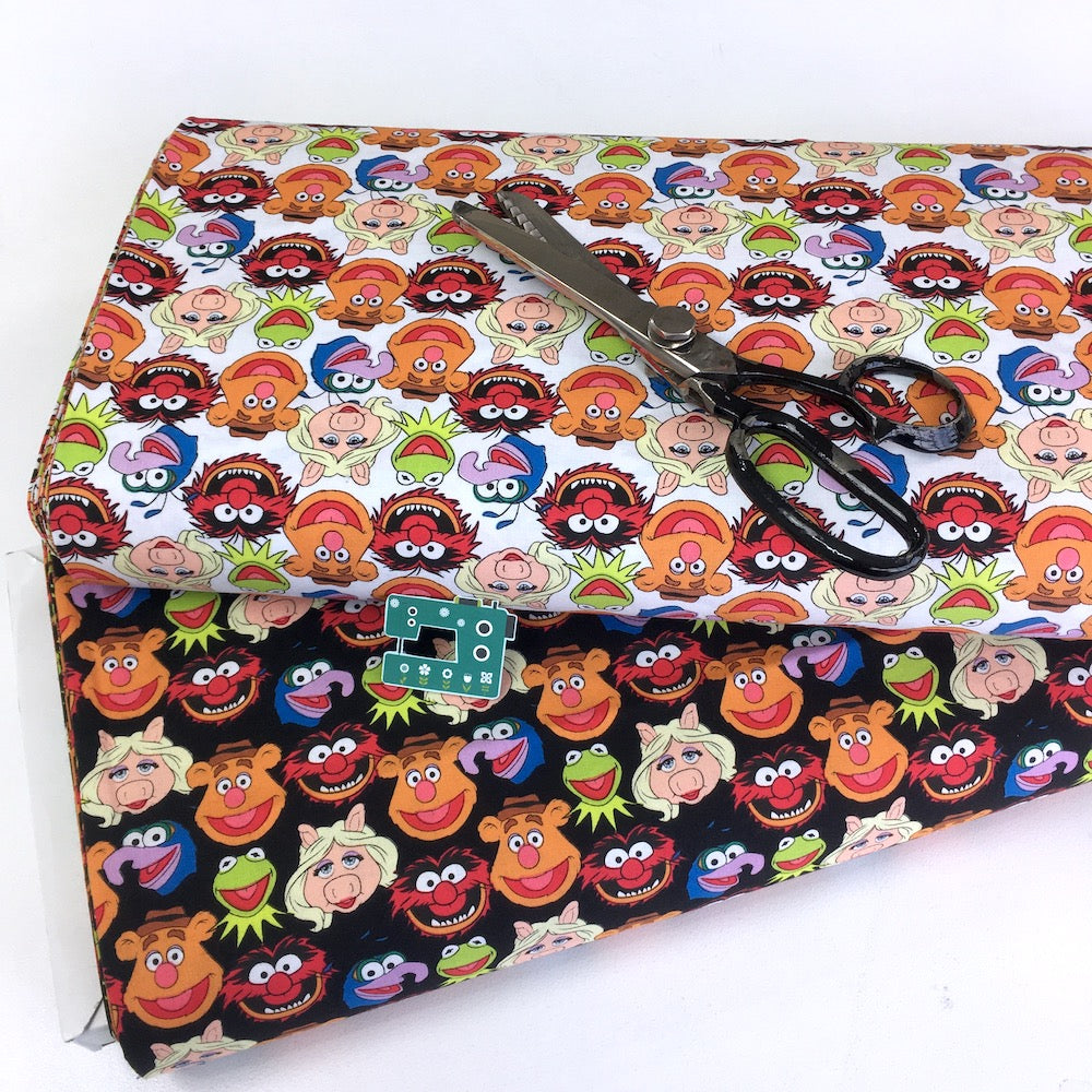 The Muppet Collection - Waldorf And Statler - Black (Per Metre)