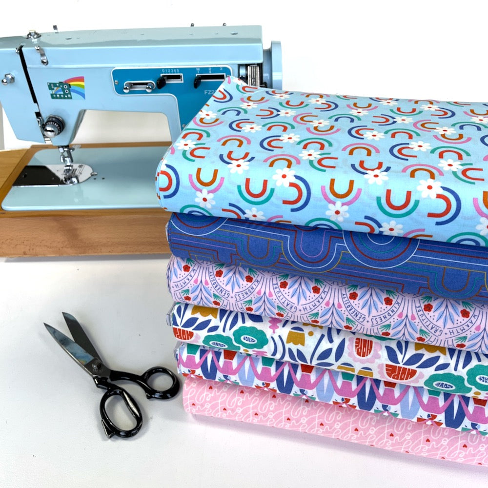Cloud 9 Fabrics - Universal Love - Flower Guides (Per Metre)