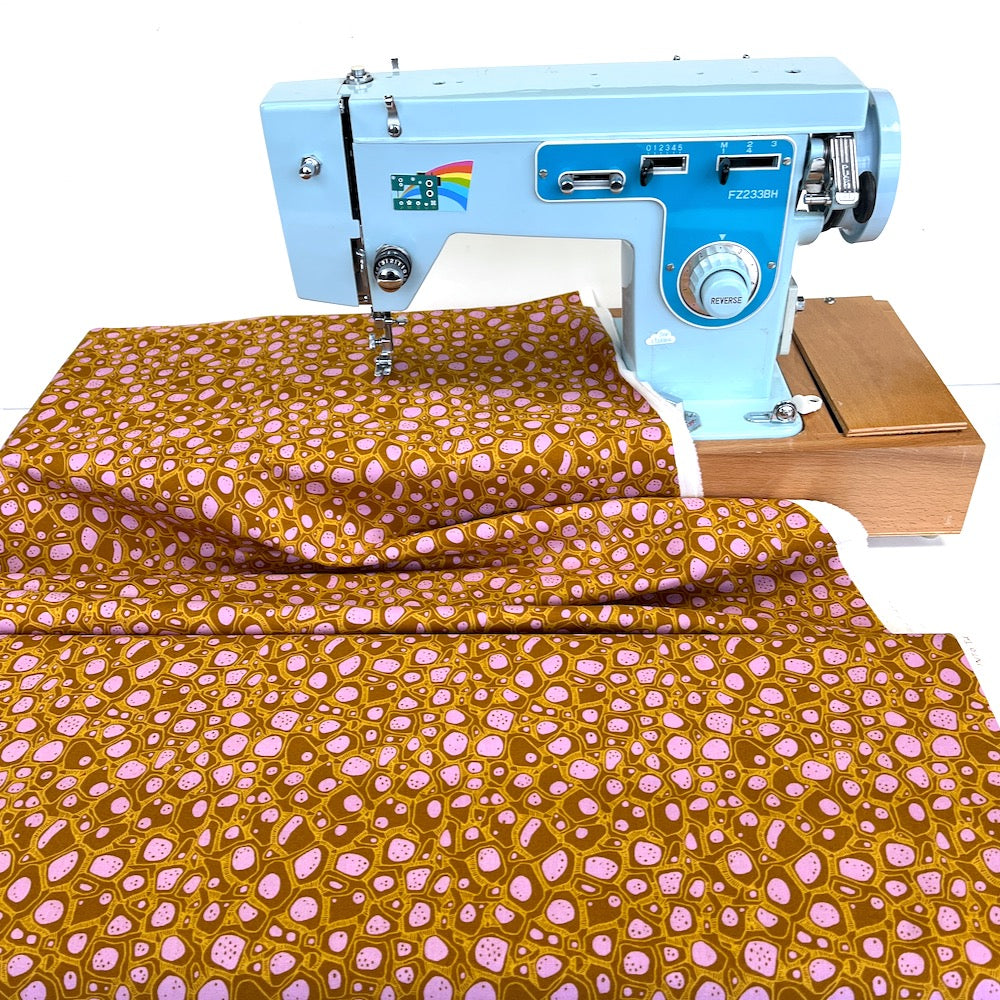 Cloud 9 Fabrics - Into The Woods - Look Close Mustard (Per Metre)