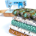 Cloud 9 Fabrics - Into The Woods - Look Close Mustard (Per Metre)