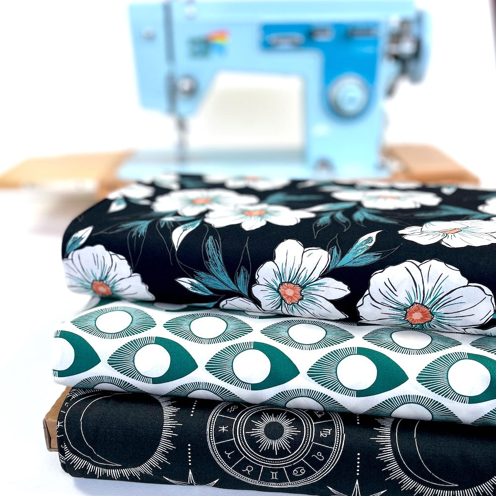 Art Gallery Fabrics - Luna And Laural - Visions Woodblock