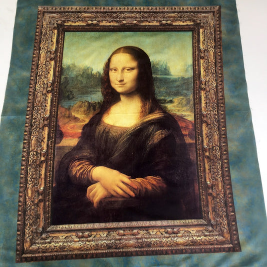 Robert Kaufman - Leonardo Da Vinci - The Mona Lisa Portrait Panel