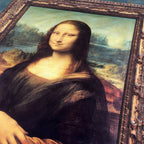 Robert Kaufman - Leonardo Da Vinci - The Mona Lisa Portrait Panel
