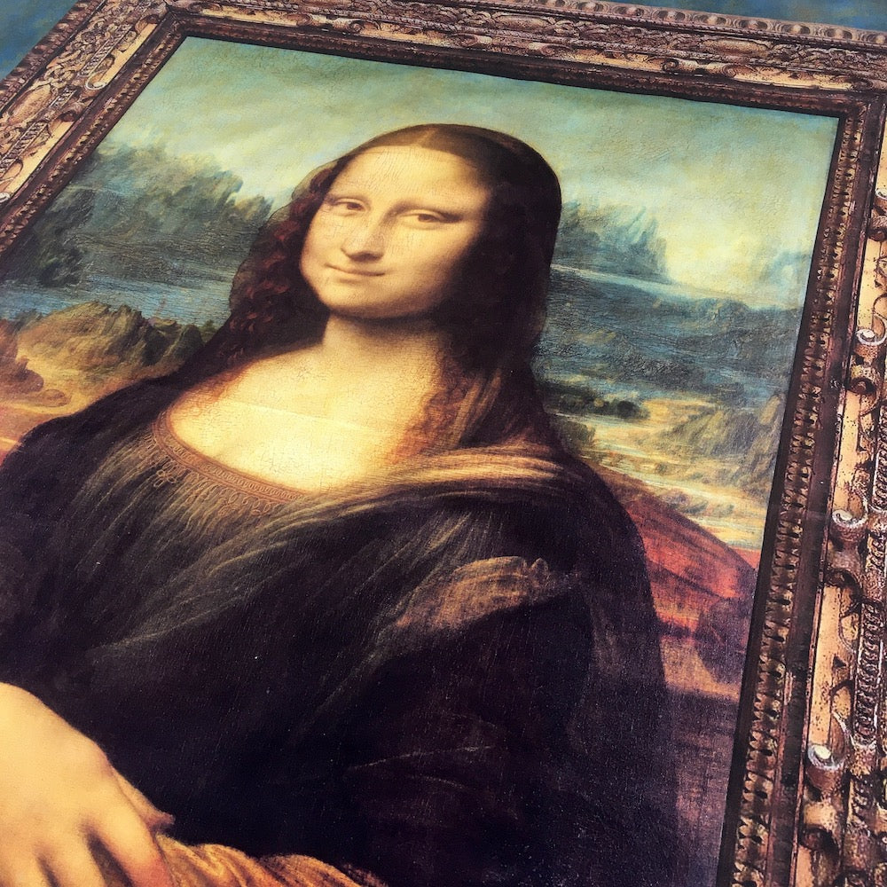 Robert Kaufman - Leonardo Da Vinci - The Mona Lisa Portrait Panel