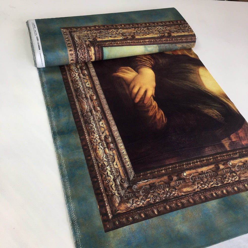 Robert Kaufman - Leonardo Da Vinci - The Mona Lisa Portrait Panel