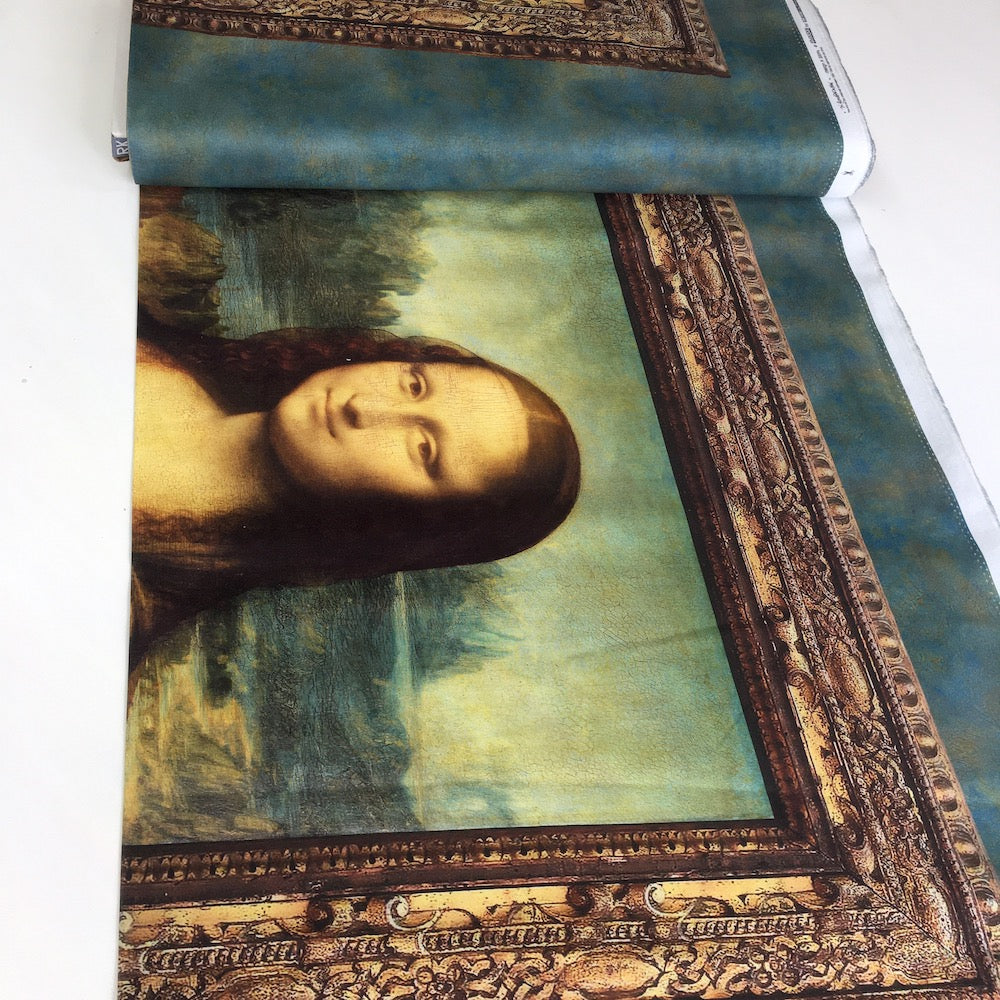 Robert Kaufman - Leonardo Da Vinci - The Mona Lisa Portrait Panel