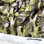 Camouflage Mountains  - GOTS Organic Soft Sweat - Green