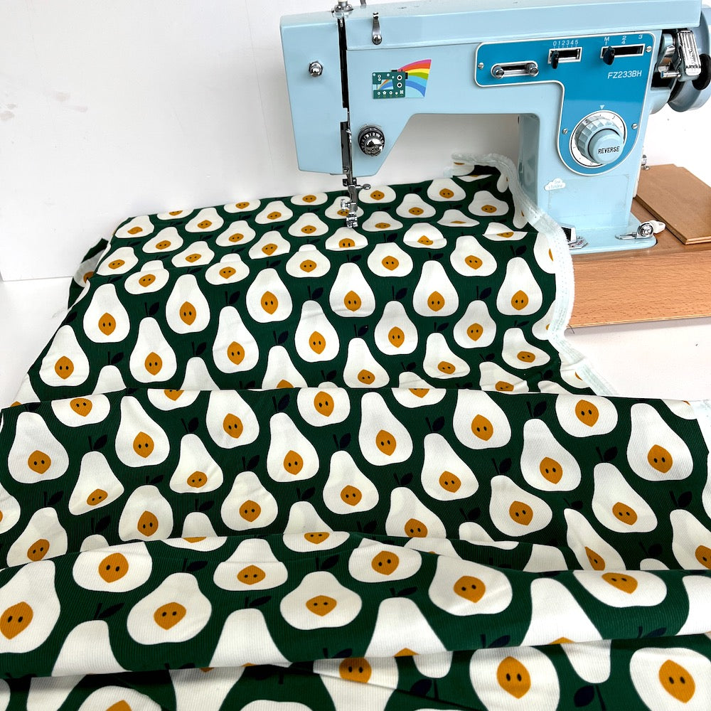 Cloud 9 Fabrics - GOTS Needle Cord - A Walk Remembered Green (Per Metre)