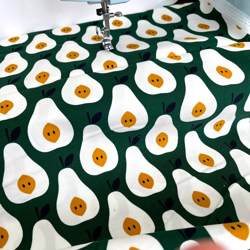 Cloud 9 Fabrics - GOTS Needle Cord - A Walk Remembered Green (Per Metre)