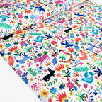 Viva Mexico Olé White - Frumble Fabrics