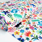 Viva Mexico Olé White - Frumble Fabrics