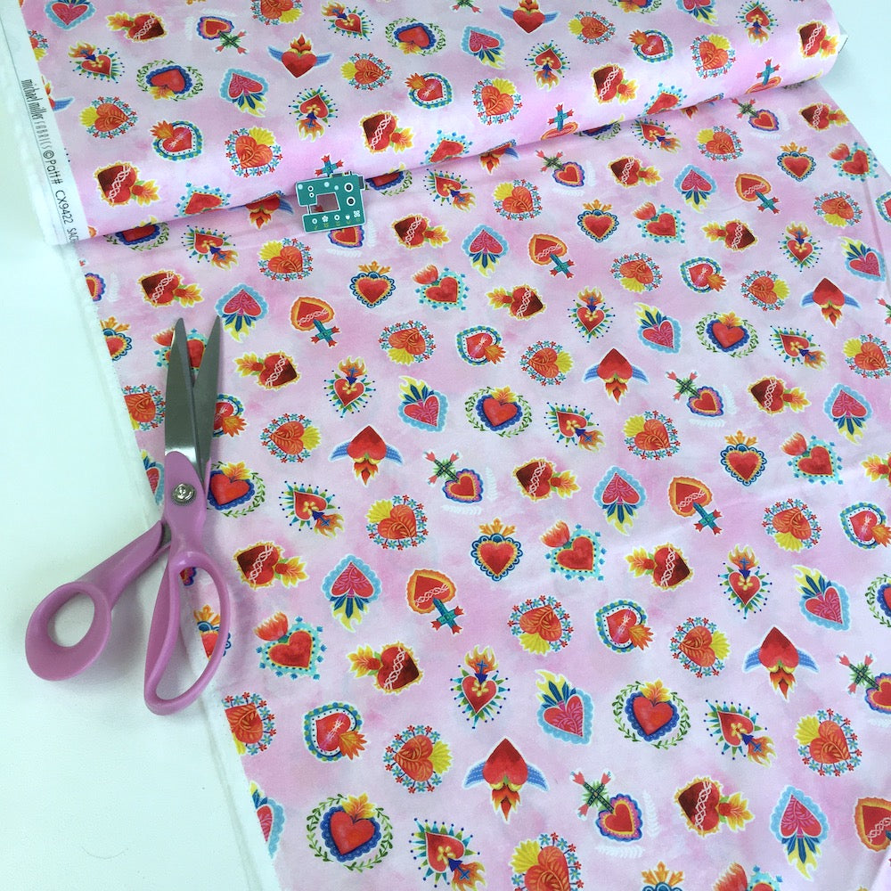 Michael Miller - La Vida Loca - Sacred Heart Pink