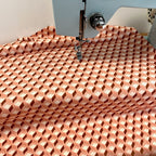 Art Gallery Fabrics - Bookish - Geo Open Book - Coral (Per Metre)