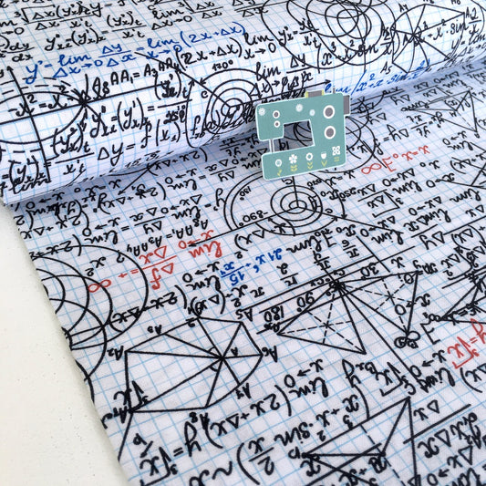 Robert Kaufman - Out Of Print - Mathematics Scribble White